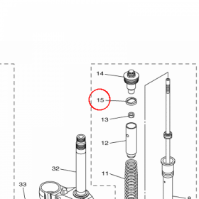 YAMAHA - WASHER nr: 5VY122770000