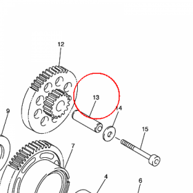 YAMAHA - WALEK nr: 5VY155210000