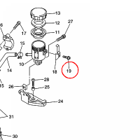 YAMAHA - SCREW nr: 5VY2589H0000
