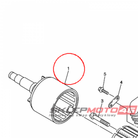 YAMAHA - WIRNIK nr: 5VY814500000 > 2SH814500000