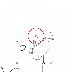 YAMAHA - ZBIORNIK WYROWNAWCZY nr: 5WXF18710000