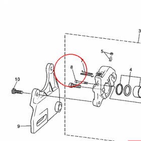 YAMAHA - ZAWLECZKA nr: 5WXF59241000