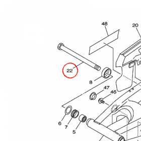YAMAHA - WALEK nr: 5X6221410100