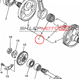 YAMAHA - WAL KORB. nr: 5XC114002000