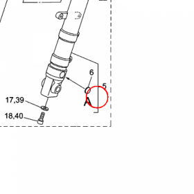 YAMAHA - RURA ZEW. AMORT. nr: 5YKF31260000