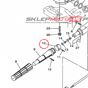 YAMAHA - WSKAZNIK OTW. PRZEP. nr: 60RG21370000