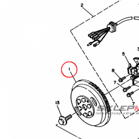 YAMAHA - WIRNIK nr: 62T855500000