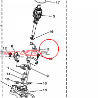 YAMAHA - BRUSH 2 nr: 62Y438920000