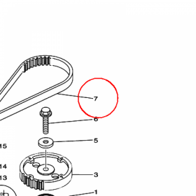 YAMAHA - PAS NAPEDOWY nr: 62Y462410000