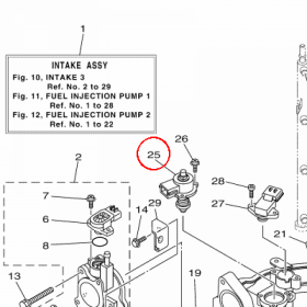 YAMAHA - VALVE, CONTROL nr: 63P1312A0200