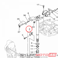 YAMAHA - CAM, TRIM SENDER nr: 64E431391100
