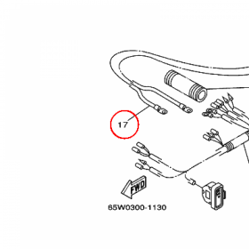 YAMAHA - WIRE HARNESS nr: 65W821050000