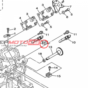 YAMAHA - VALVE ASSY. nr: 66E1131S1000