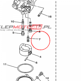 YAMAHA - IGLICA nr: 67D145460000