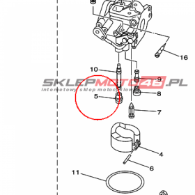 YAMAHA - RUBBER CAP nr: 67D149660000