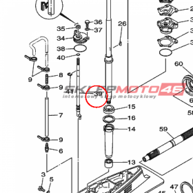 YAMAHA - WALEK KRZYWKOWY nr: 67F441500000
