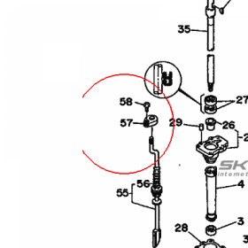 YAMAHA - BRACKET nr: 682441760000