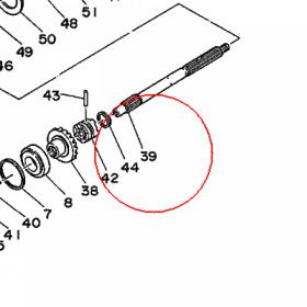 YAMAHA - WAL SRUBY NAPED. nr: 688456110100