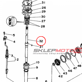 YAMAHA - WAL NAPEDOWY nr: 689455011000