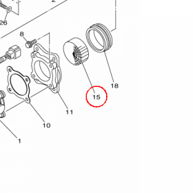 YAMAHA - RIBBON nr: 6D31444B0000