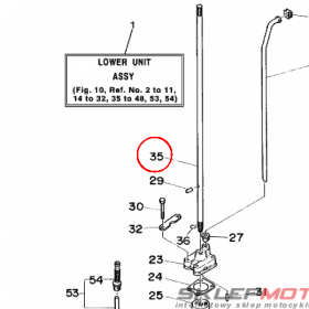 YAMAHA - WAL NAPEDOWY nr: 6E0455111100