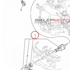 YAMAHA - WYLACZNIK nr: 6EEH25750100