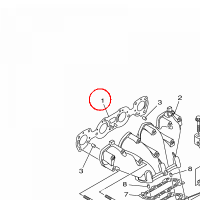 YAMAHA - uszczelka r. wyd. nr: 6ET146130000