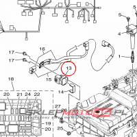 YAMAHA - PRZEKAZNIK ROZR. nr: 6EY819400900