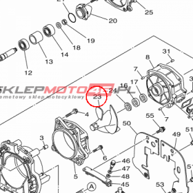 YAMAHA - WIRNIK POMPY nr: 6EYR13210100