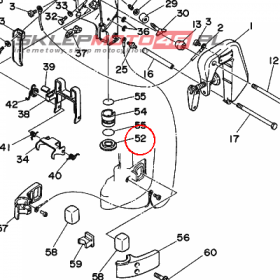 YAMAHA - WASHER, THRUST 1 nr: 6G1425350000
