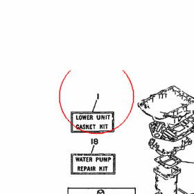 YAMAHA - USZCZELKI, KOMPL. nr: 6G5W00012000