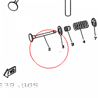 YAMAHA - ZAWOR WYDECH. nr: 6G8121210100