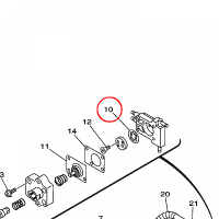 YAMAHA - ZAWOR nr: 6G8244211000