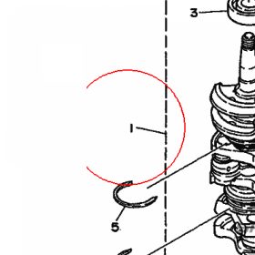YAMAHA - WAL KORB. nr: 6H4114001300