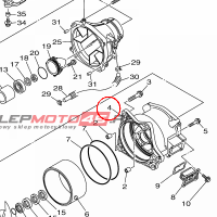 YAMAHA - HOUSING, IMPELLER nr: 6HLR13120000