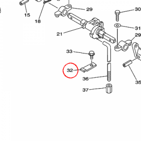 YAMAHA - SPRING nr: 6J8441160000