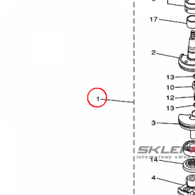 YAMAHA - WAL KORB. nr: 6L2114001000