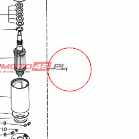 YAMAHA - ROZRUSZNIK nr: 6L2818002000