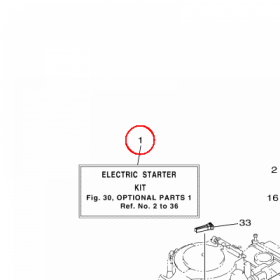 YAMAHA - ROZRUSZNIK nr: 6MCW81800000