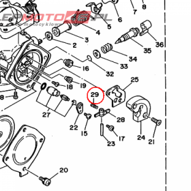 YAMAHA - SPRING nr: 6R7142530000