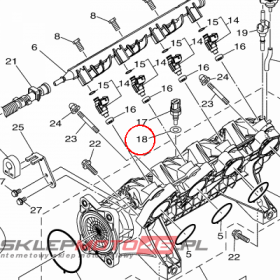 YAMAHA - WASHER nr: 6S5142850000