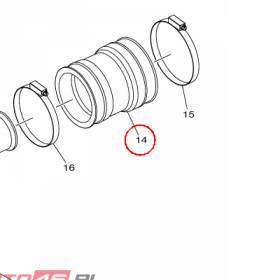 YAMAHA - WKLAD TLUMIKA nr: 6S5E47520000