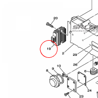 YAMAHA - regulator napiecia nr: 6S8819600000