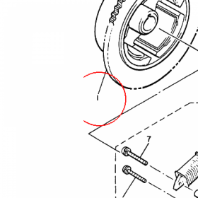 YAMAHA - WIRNIK nr: 8AT855500100