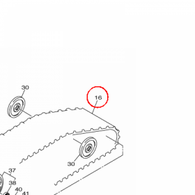 YAMAHA - TRACK ASSY nr: 8FA471101000
