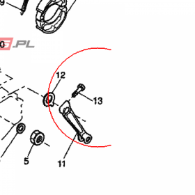 YAMAHA - SRUBA nr: 9010106M2700
