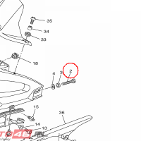 YAMAHA - SRUBA nr: 901010801300