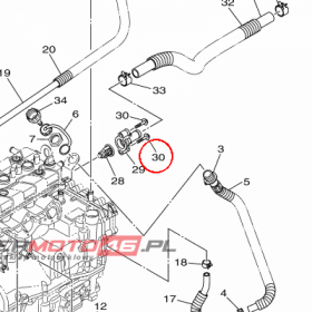 YAMAHA - sruba nr: 901050603500