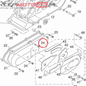 YAMAHA - sruba nr: 9010506X3500
