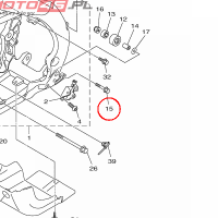 YAMAHA - sruba nr: 901050823200